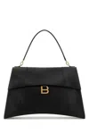 Balenciaga Top Handle Shoulder Bags With Gold-tone Hardware In Black
