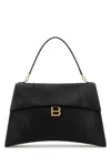 Balenciaga Top Handle Shoulder Bags With Gold-tone Hardware In Black