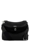 Balenciaga Dark Green Leather Small Rodeo Messenger Crossbody Bag In Black
