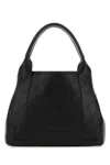 Balenciaga Structured Xs Handbag In Navy In Black