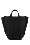 Balenciaga Black Leather Everyday Xs Handbag In Black