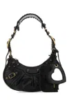 Balenciaga Borsetta A Tracolla Le Cagole Xs Con Lavorazione Coccodrillo Da Donna In Nero In Black