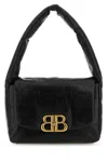 BALENCIAGA BALENCIAGA MONACO SMALL LEATHER SHOULDER BAG