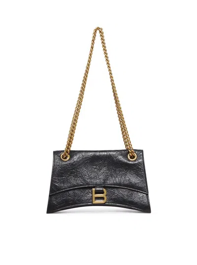 Balenciaga Crush Chain Bag S In Negro
