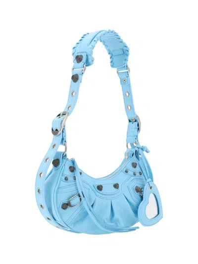 Balenciaga Handbags. In Blue