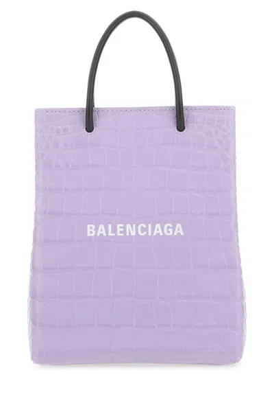 Balenciaga Handbags. In Purple