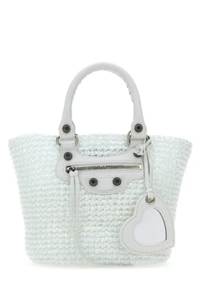 Balenciaga Handbags. In White