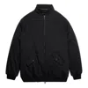 Balenciaga Harrington Bomber Jacket 'indigo' In Black