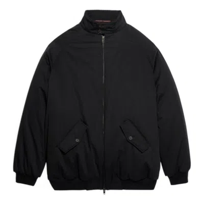 Balenciaga Harrington Bomber Jacket 'indigo' In Black