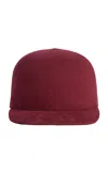 Balenciaga Hat In Burgundy