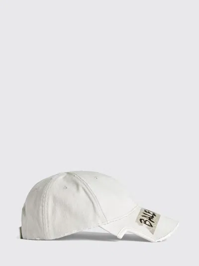 Balenciaga Hat Men  In White