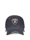 Balenciaga Lamborghini X Baseball Cap In Blue