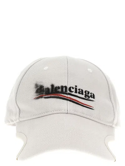 Balenciaga Hats In White