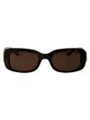 Balenciaga Havana Havana Brown Acetate Sunglasses In Brown