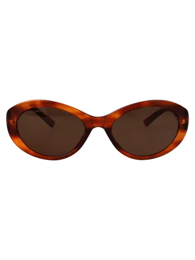 Balenciaga Havana-havana-brown Recycled Acetate Sunglasses