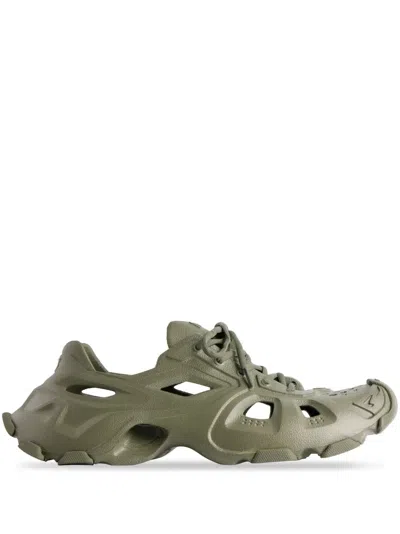 Balenciaga Hd Sneakers In Kaki