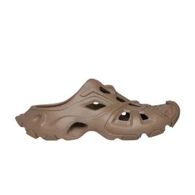 Pre-owned Balenciaga Hd Mule 'dark Beige' | Brown | Men's Size 45