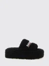 Balenciaga Furrand Platform Sandals For Women In Pink