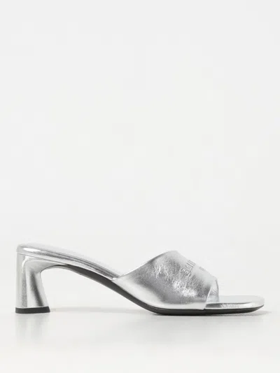 BALENCIAGA HEELED SANDAL BALENCIAGA WOMAN COLOR SILVER,414714061