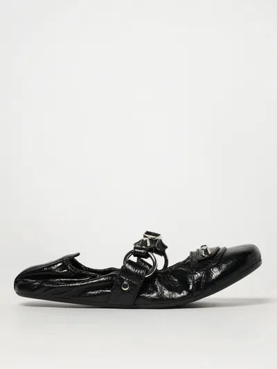 BALENCIAGA BALLET FLATS BALENCIAGA WOMAN COLOR BLACK,G90812002