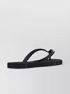 Balenciaga Heeled Sandals With Flat Sole And Open Toe In Black