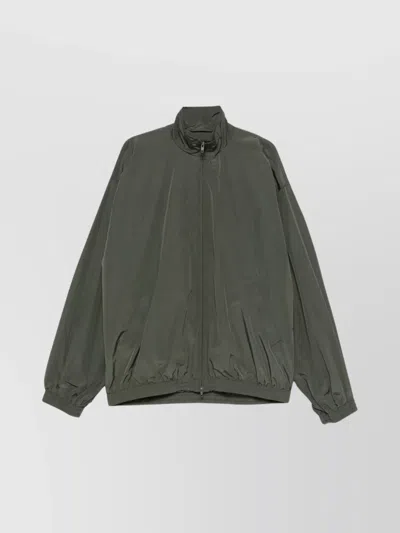 Balenciaga High Collar Unisex Jacket With Zip Pockets