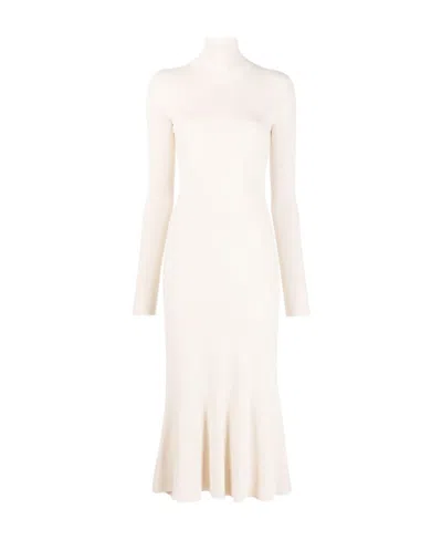BALENCIAGA BALENCIAGA ROLL-NECK KNITTED DRESS