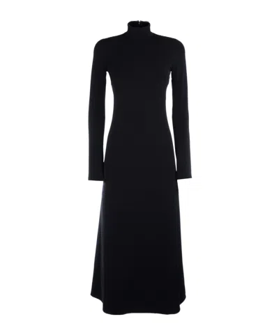 BALENCIAGA BALENCIAGA HIGH-NECK MAXI DRESS