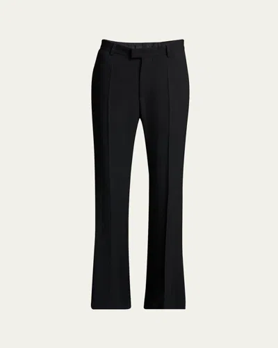 Balenciaga Tailored Flared Pants In Black