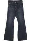Balenciaga Women Flared Jeans In Blue