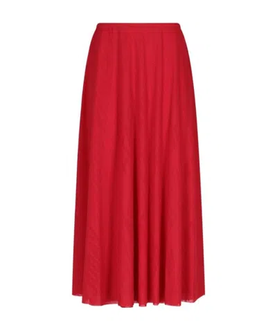 BALENCIAGA BALENCIAGA HIGH WAISTED MIDI SKIRT