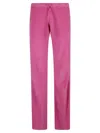 Balenciaga High Waisted Shorts In Dark Pink