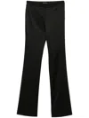 Balenciaga High-waisted Trousers In Black