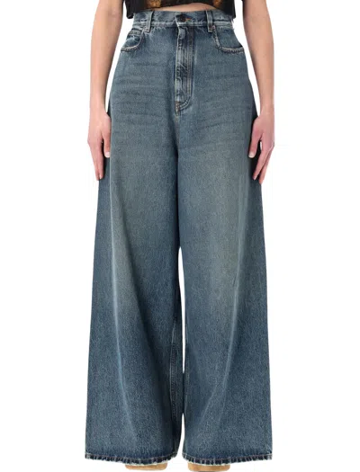 Balenciaga High-rise Straight Leg Jeans - Size 26 In Yellow