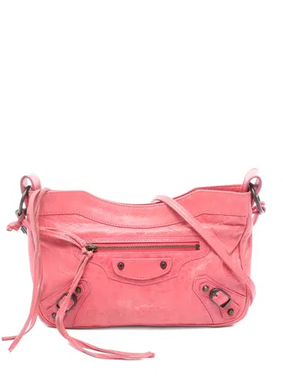 Pre-owned Balenciaga Hip Cross Body Bag In Pink