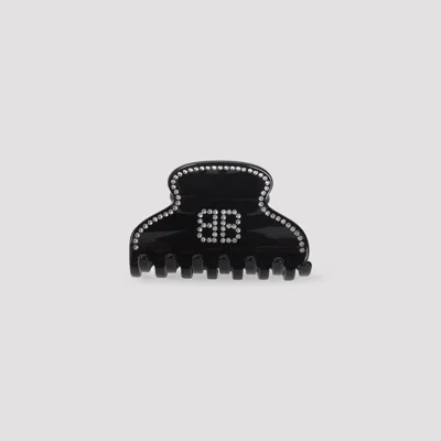Balenciaga Holli Bb Hair Grip In Black