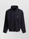 Balenciaga Hooded Jackets With Long Sleeves And Side Pockets In Black