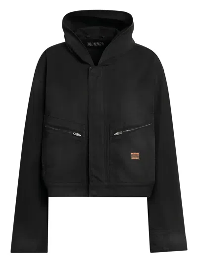 BALENCIAGA HOODED ZIP-UP JACKET