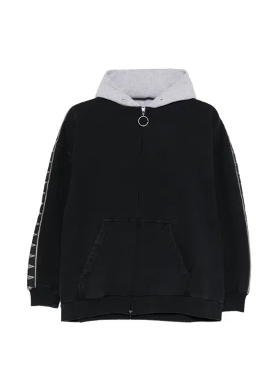 Balenciaga Sweatshirtjacke Mit Kapuze In Black
