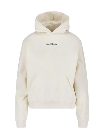 Balenciaga Hoodie Back In White