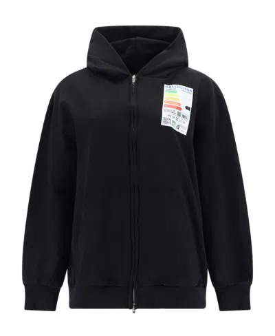 Balenciaga Hoodie In Black