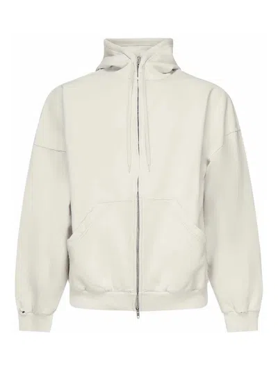BALENCIAGA HOODIE WITH ZIP SECURITY TAPE