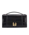 Balenciaga Women Horglss Poch Leather Handbag