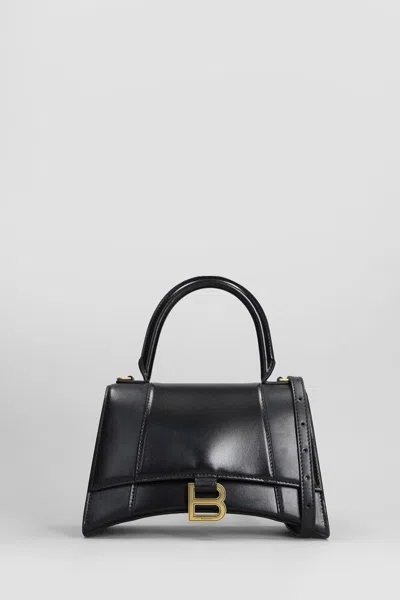 Balenciaga Hourgl S Hand Bag In Black