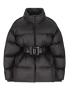 Balenciaga Hourglass Belted Jacket In Black