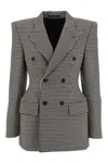 Balenciaga Embroidered Wool Blazer