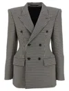Balenciaga Embroidered Wool Blazer