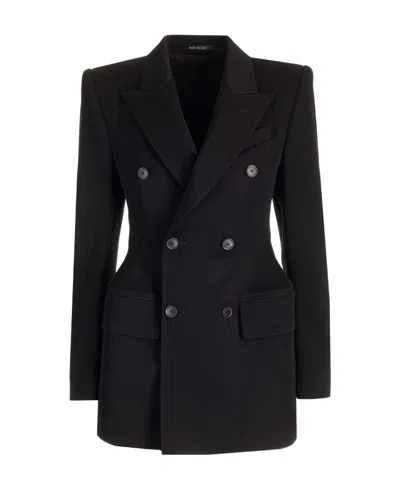 BALENCIAGA BALENCIAGA HOURGLASS DOUBLE-BREASTED JACKET