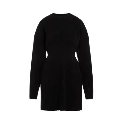 Balenciaga Hourglass Dress Women In Black