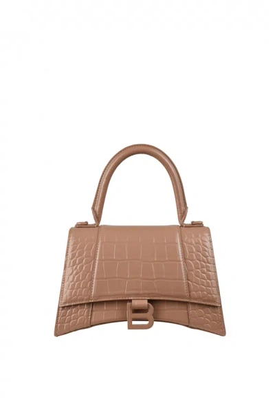 Balenciaga Hourglass Handbag In Pink